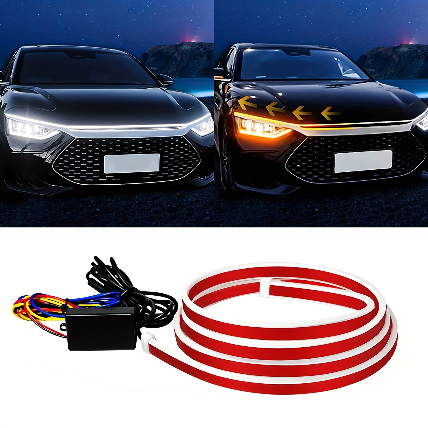 Auto Led Innenbeleuchtung,5m Auto Innenraumbeleuchtung,Led Atmosphäre Licht  Auto,Auto LED Streifen,Led Tape Auto,Wasserdicht Ambientebeleuchtung,Led