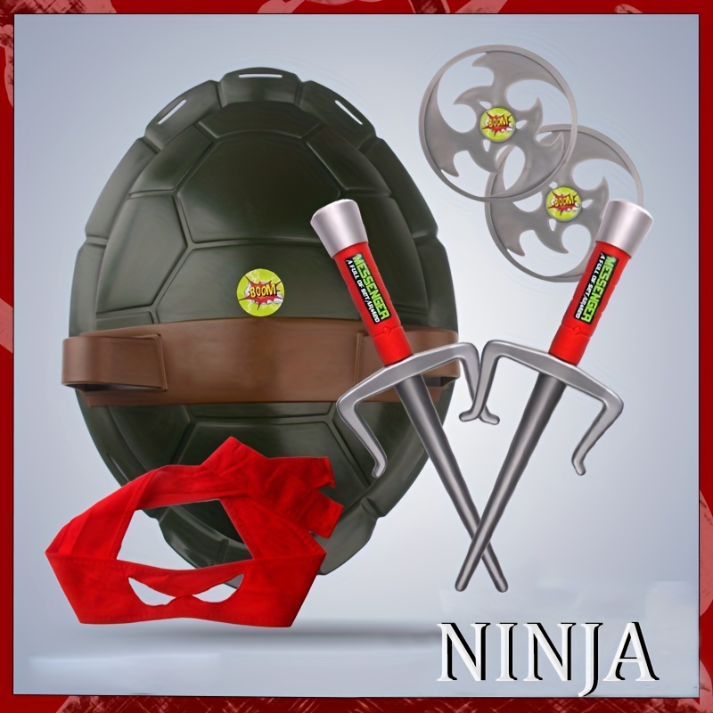  Morph Disfraz de ninja para mujer – Disfraz de ninja para mujer  adulta – Disfraz de ninja de Halloween para mujer, Rojo - : Ropa, Zapatos y  Joyería