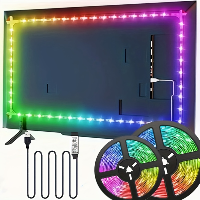 1 Set Luci A Led Tv Retroilluminazione A Led Strisce - Temu Switzerland