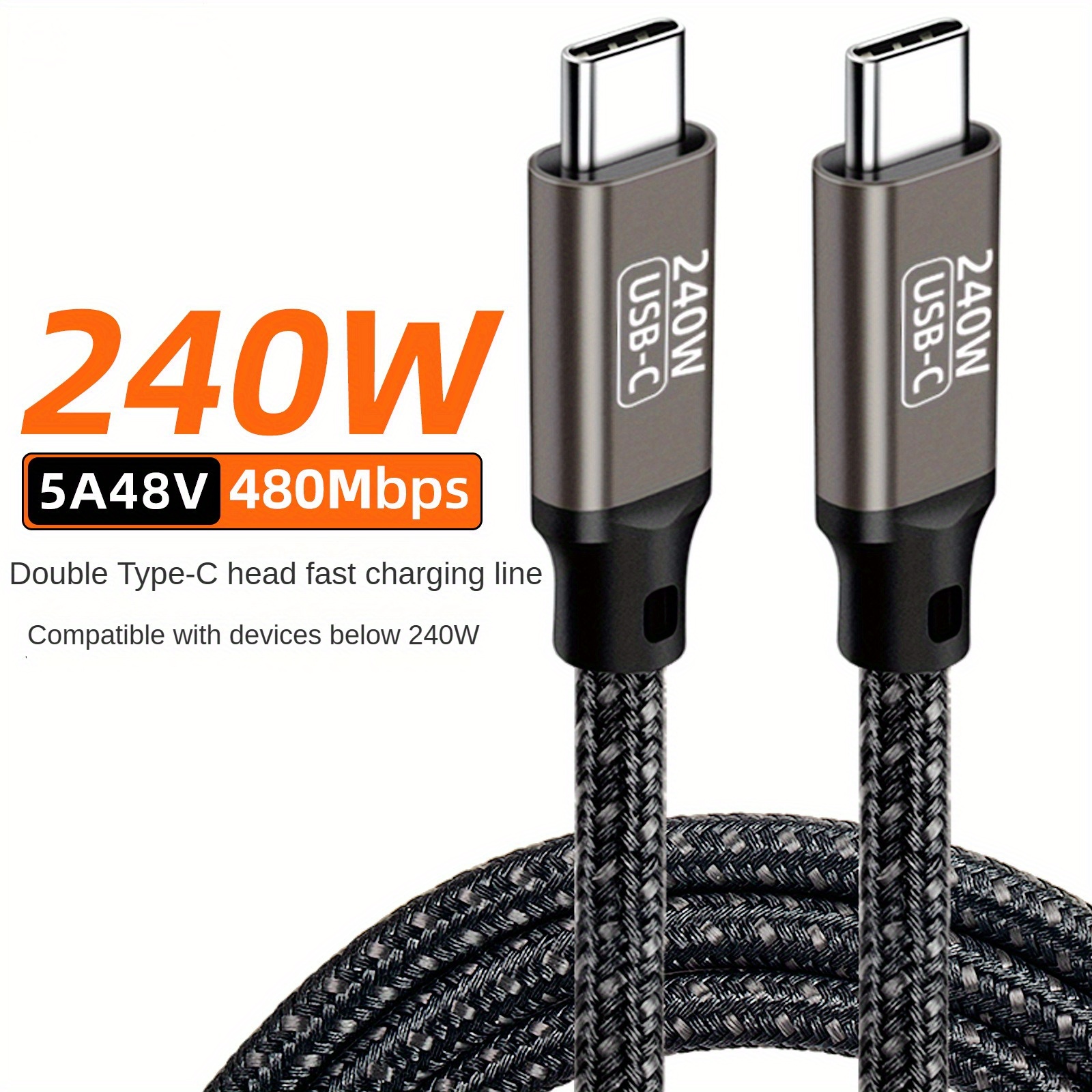 6in1 Cable Datos Carga Rápida Pd Multifunción Portátil - Temu Mexico