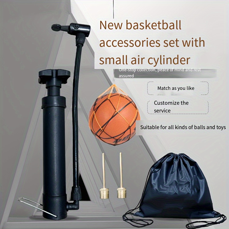 Efficient Ball Pump With 5 Needles For Inflating Basketball - Temu