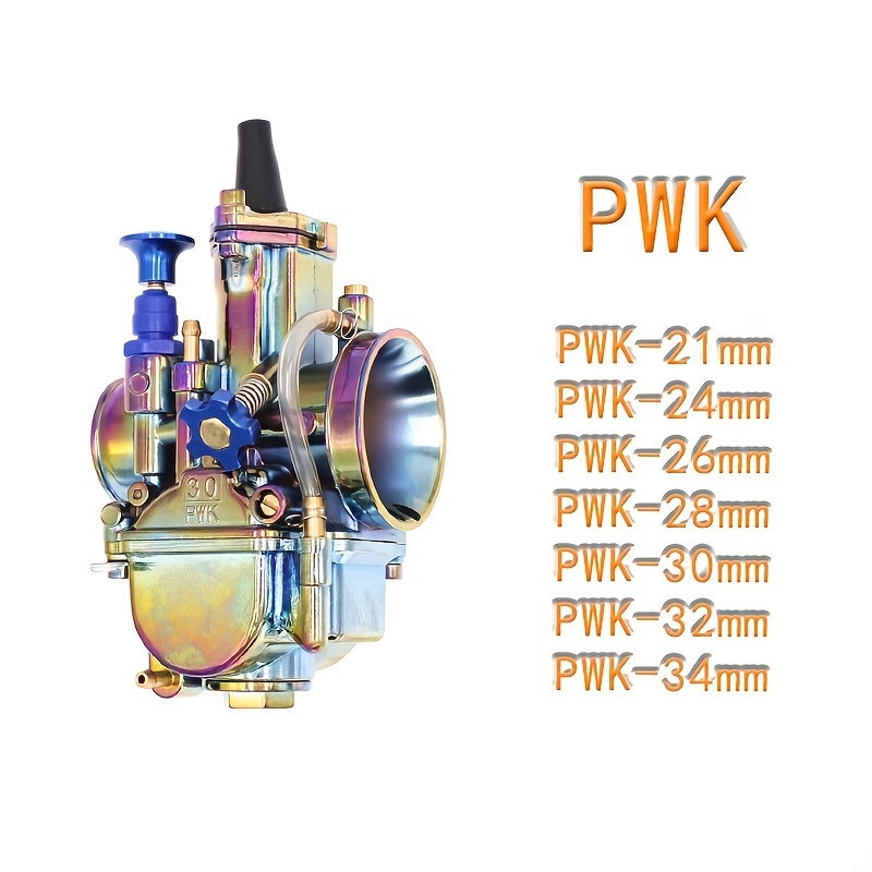 PWK Carburetor 26mm Performance Upgrade Racing Carburetor with Carb Jets  Universal 70cc to 140cc 2T 4T Engine Dirt Bike Motocross Motorcycle Scooter