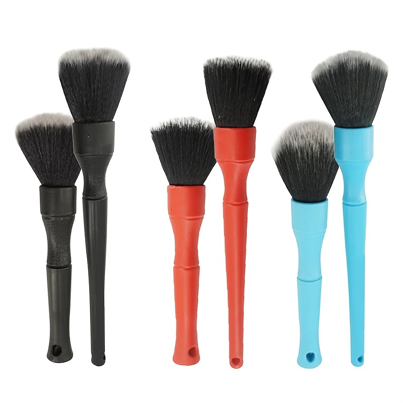 3Pcs Car Detailing Brushes Multifunctional Cleaner Air Outlet