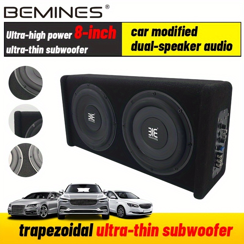 Car Seat Audio1500W 12V Voiture Spéciale Super Subwoofer - Temu