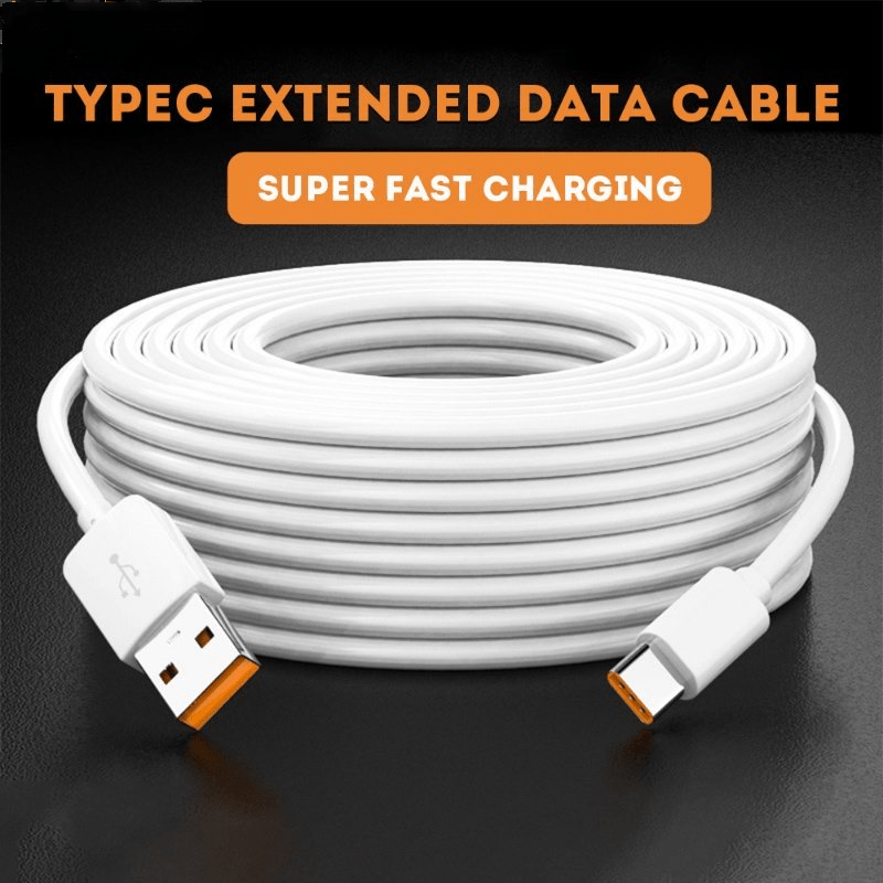 Extra Long USB C to Lightning Cable 20Ft/6M [Apple MFi Certified] iPhone  Fast Charger Cable USB-C Power Delivery Fast Charging Cord 3A (max) for