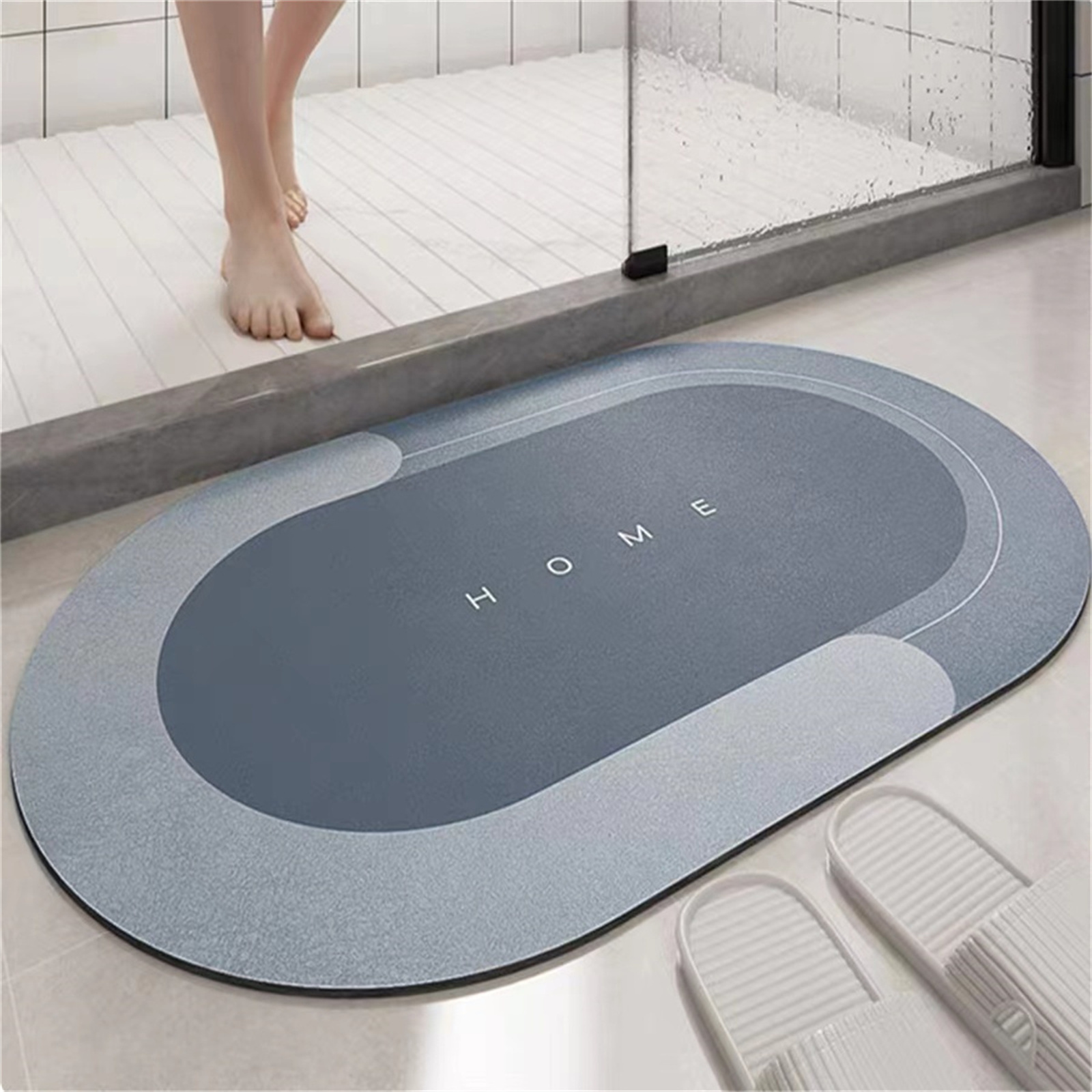 Super Absorbent Floor Mat For Bathroom, Kitchen Non-slip Oilproof  Waterproof Floor Mat For Kitchen, Dirt Resistant And Easy To Clean Carpet, Toilet  Shower Sink Absorbent Quick Drying Soft Pad, Living Room Bedroom