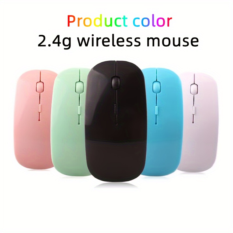 2.4GHz Souris Sans Fil Rechargeable 1600 DPI Réglable USB - Temu Belgium