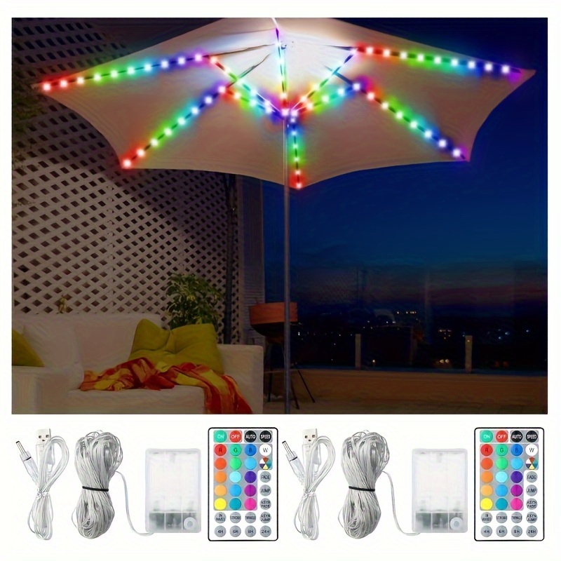 1pc Batería Alimentada 48leds Postes Linterna Luz Sombrilla Portátil Camping  Aire Libre Tienda Playa Patio Jardín Luces Emergencia - Patio, Césped  Jardín - Temu Mexico