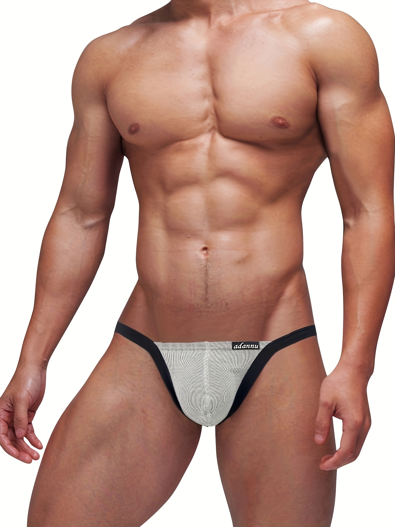 Sexy Mens Panties Gay Tube Hip-lifting Cotton Thong Underwear Comfortable  Briefs