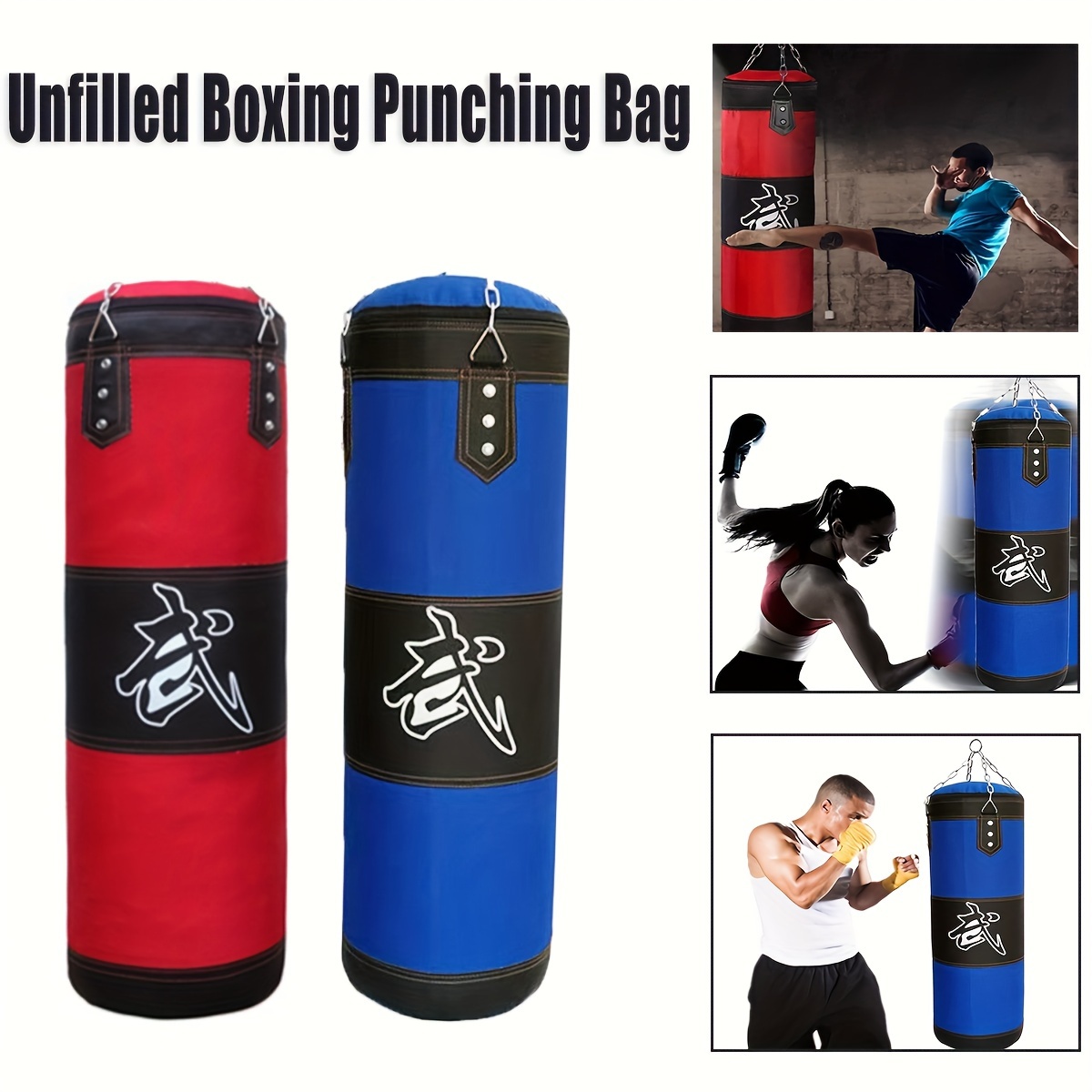 120cm Punching Ball, sac de boxe gonflable pour enfants, sac de boxe  fitness à rebond instantané, pour la pratique du karaté Taekwondo Mma