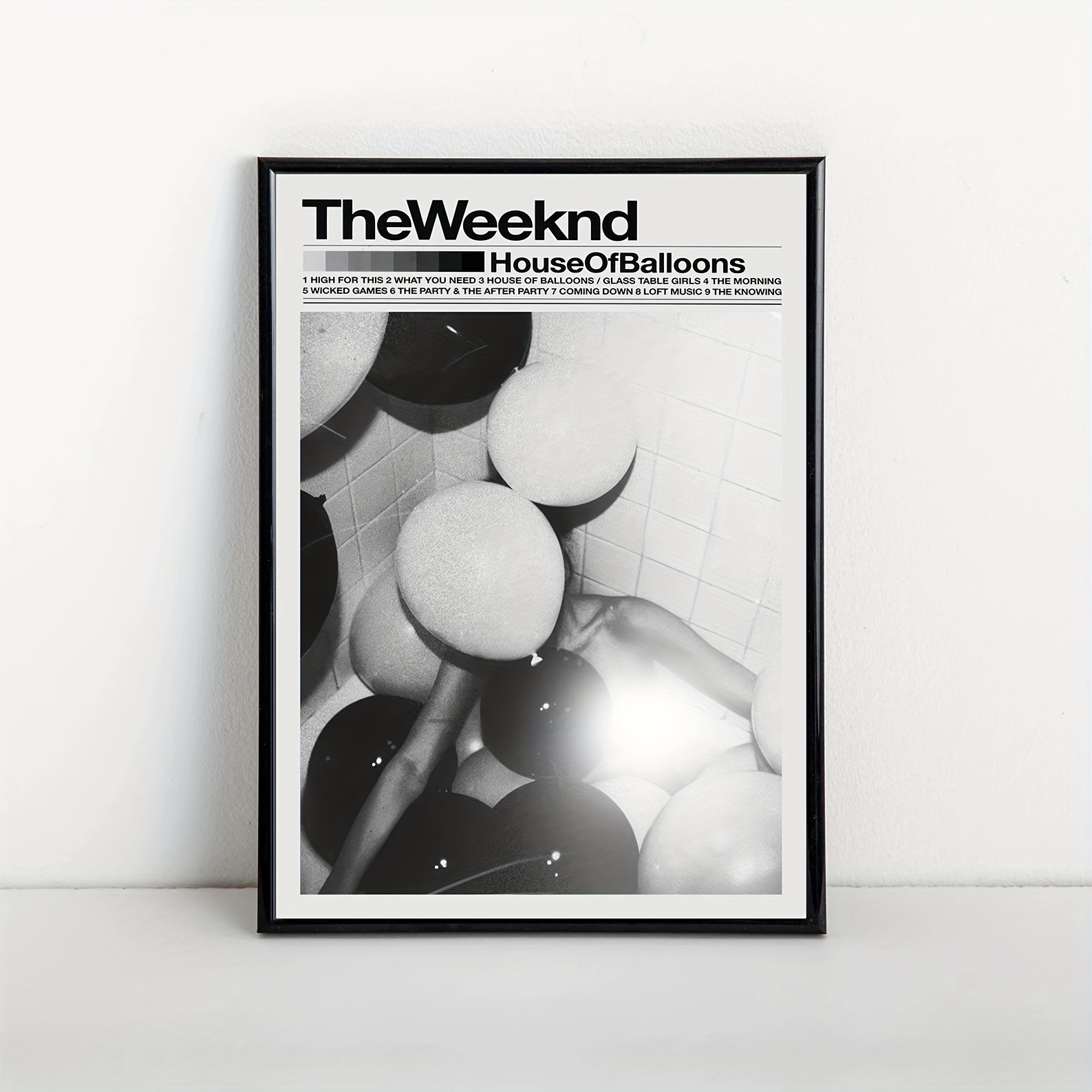 The Weeknd My Dear Melancholy Album Cover Poster / Music Print
