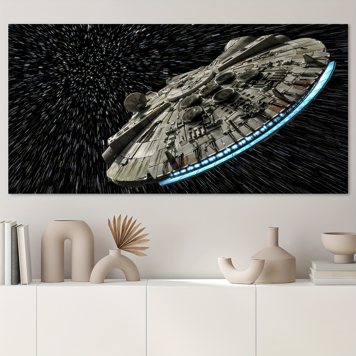 Millennium Falcon Star Wars - 5D Diamond Painting -  %