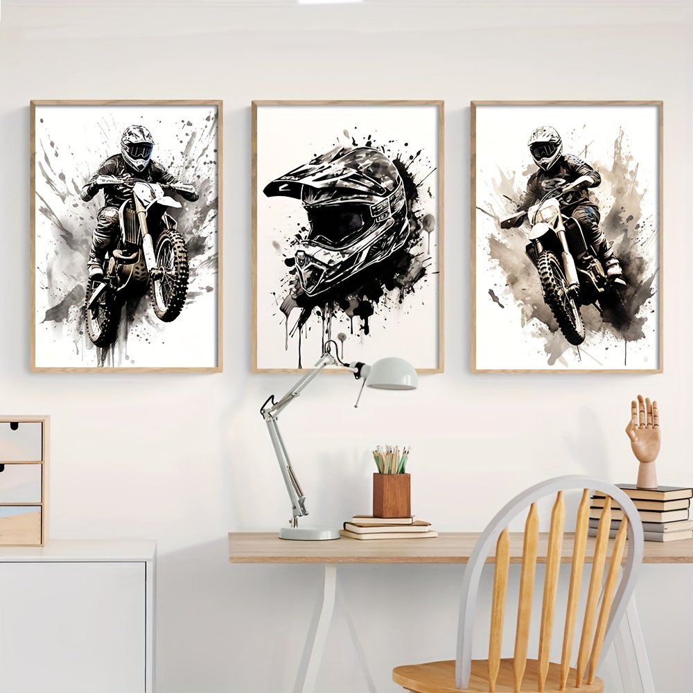 Motocross Freestyle - VINILOS DECORATIVOS  Decoración de unas, Pared de la  habitación, Pegatinas de pared