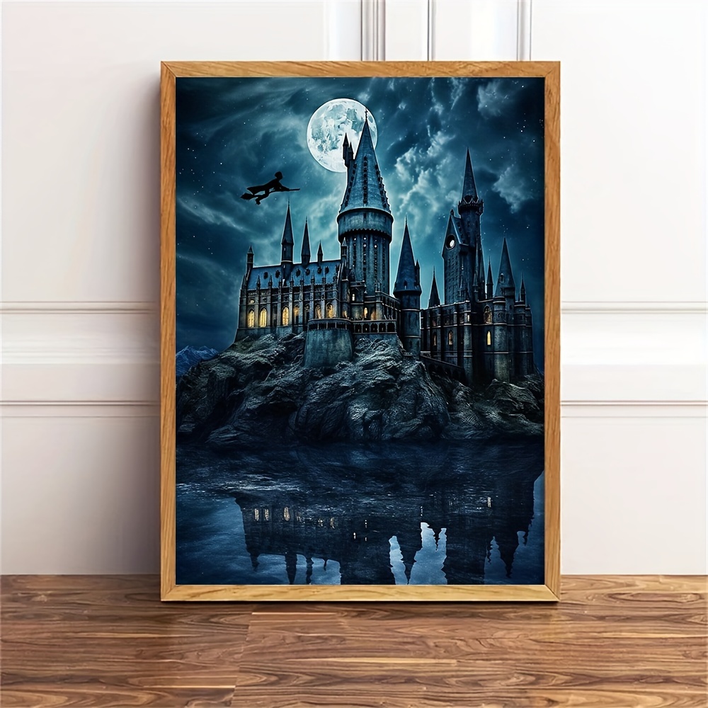 Enchanted Planet A3 Gothic Canvas Print