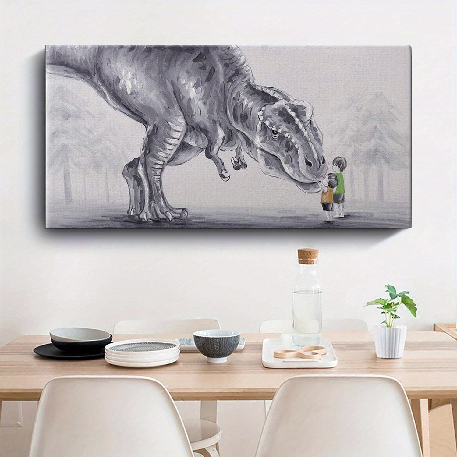 1pc Pegatinas Pared Dinosaurios Decorativos Jardín Infantes - Temu