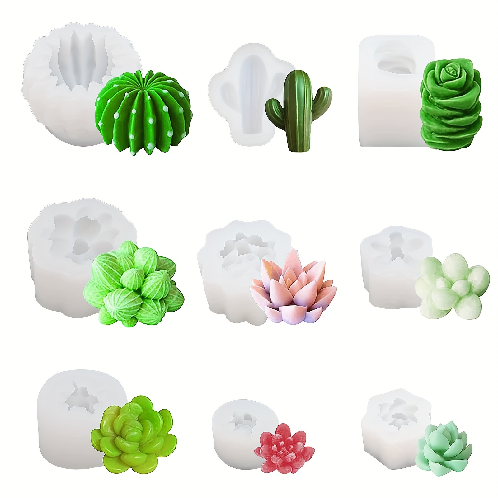 Unique 3D Mold for Resin Women Soy Wax Candles Silicone Couple