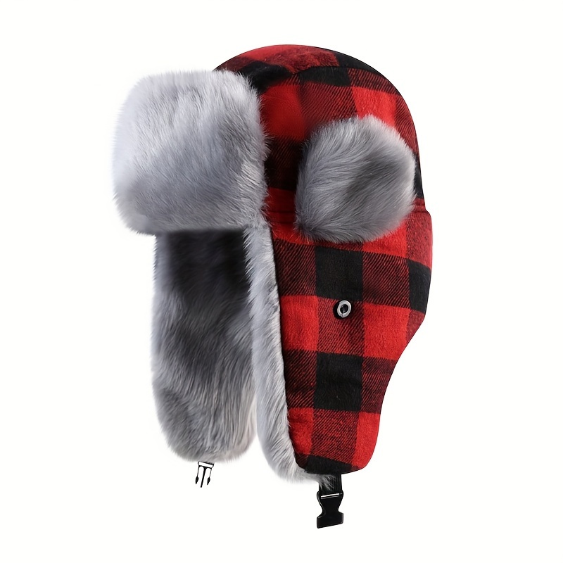 Gorro Ruso Visera Ushanka Aviador Trapper Caza Pesca Montaña