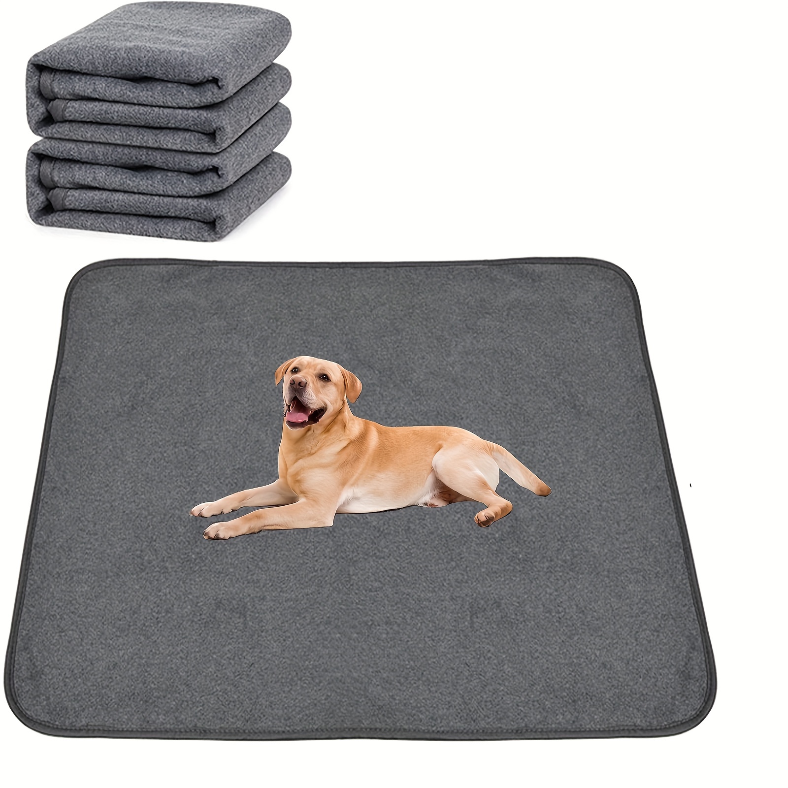 Thin Pet Floor Mats Washable And Waterproof Pet Crate Mat - Temu