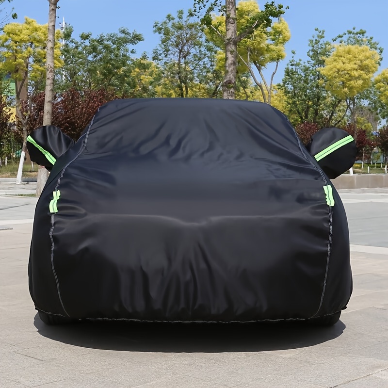 Auto Abdeckung Volle Limousine Deckt mit Reflektierende Streifen  Sonnencreme Schutz Staubdicht UV Scratch-Beständig Universal Auto