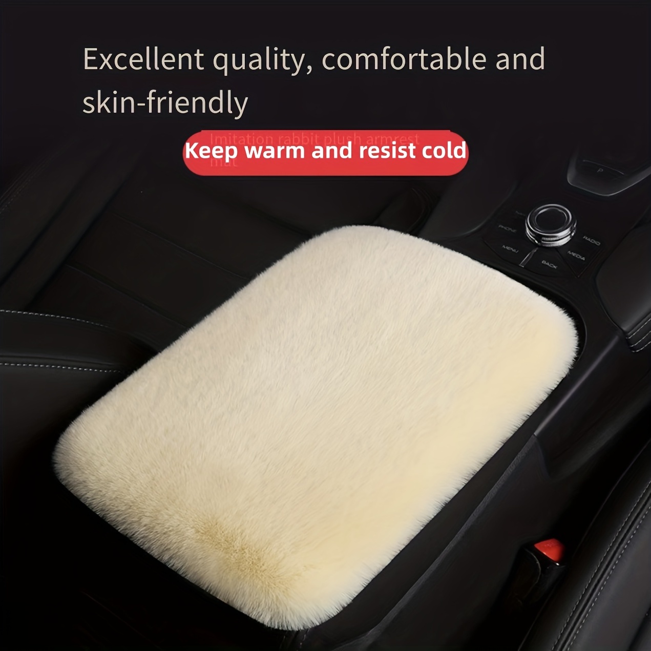 WOFASHPURET Accessories Armrest mat Lady Parts Orange car Accessories  Armrest Cover Pad Protector car Bling Accessories Cars Accessories car  armrest