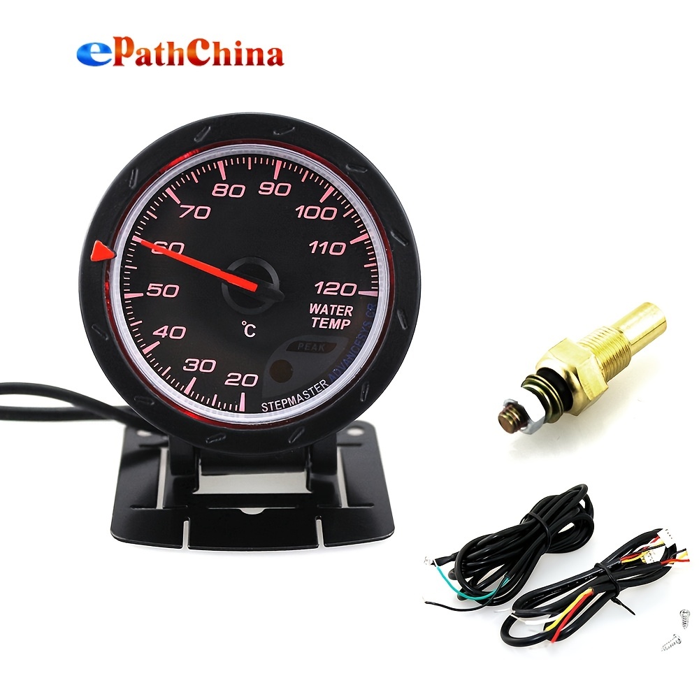 Dual Thermometer for Car Outdoor and Indoor Mini Digital Car Temperature  12V LCD Backlight Thermometer Meter Auto Interior Meter - AliExpress