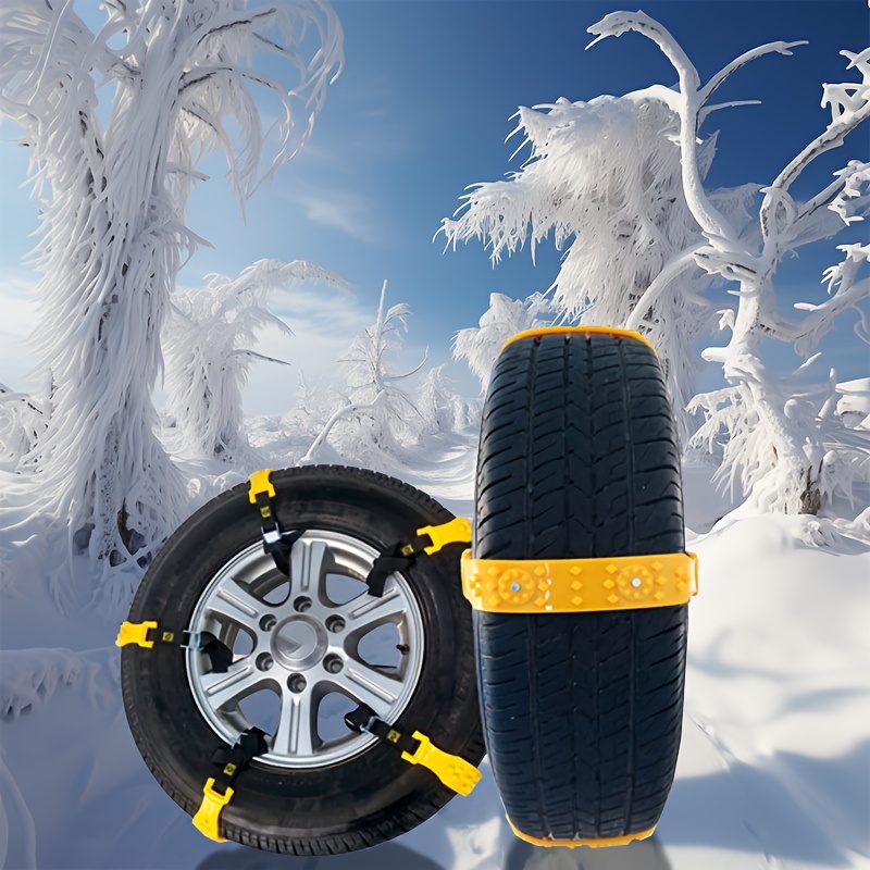 ZXCVB Auto Schneekette Anti-RutschKetten für Winter Reifenketten