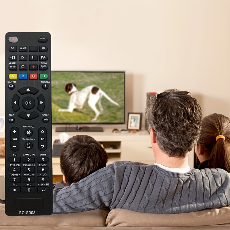 Mando TV universal simple de botones grandes