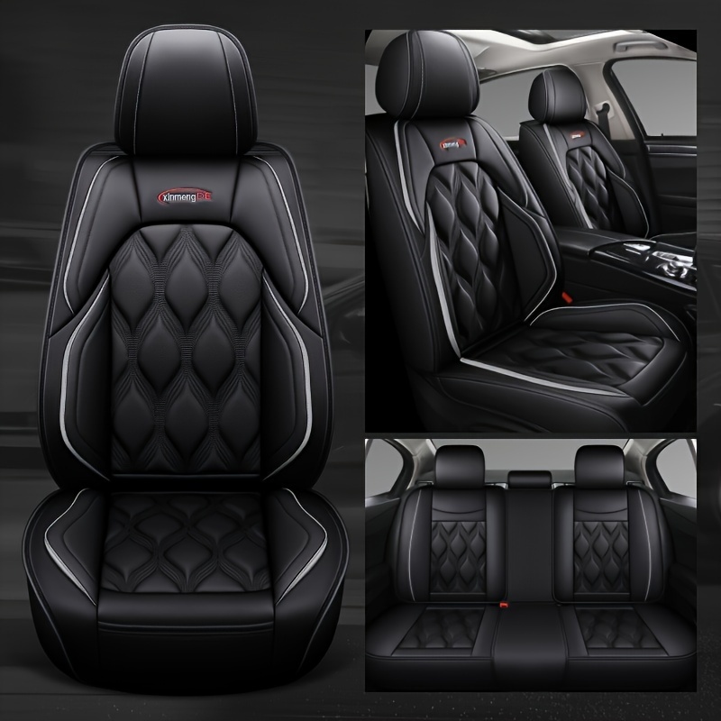 Upgrade Your Vehicle With Luxury Car Seat Cover Premium Faux - Temu