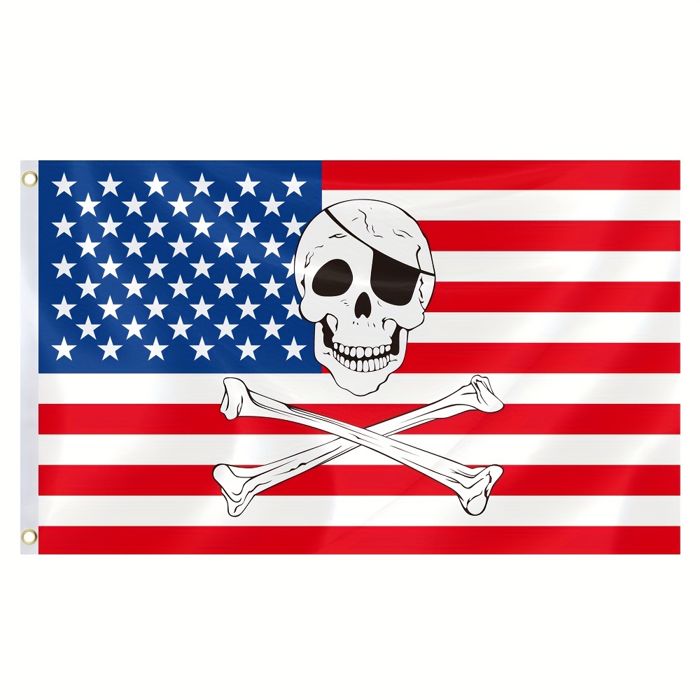 Wimpel mini flagge fahne flaggen pirat piraten totenkopf skull jolly roger