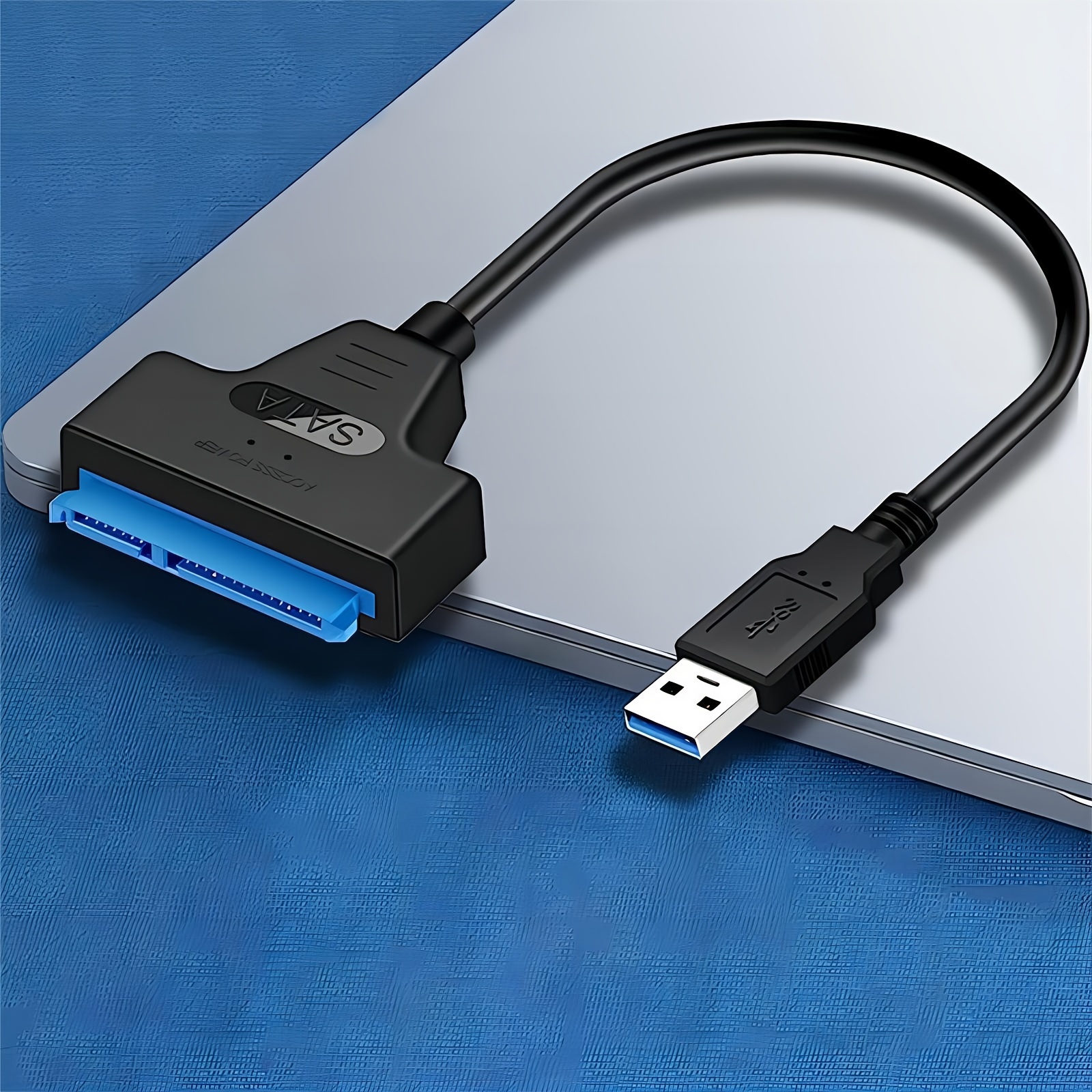 ORICO Caja de disco duro de 2.5 pulgadas, lector de disco duro portátil  SATA 3.0 a USB 3.1 Gen1 con cable actualizado para SSD HDD de 2.5 pulgadas  en