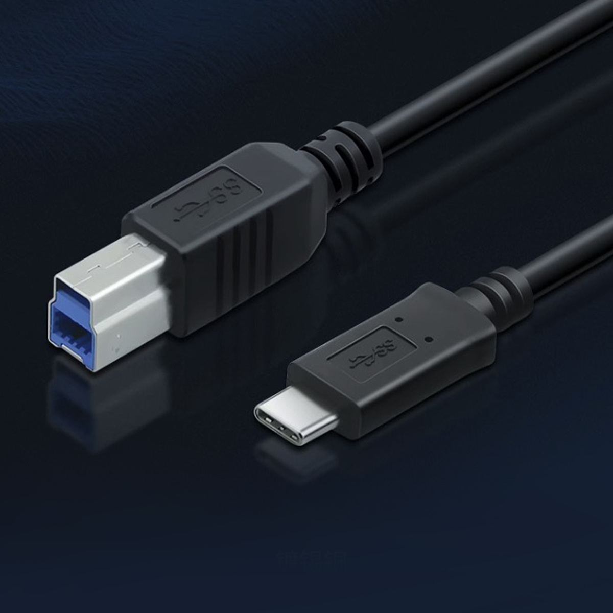 UGREEN Cable de impresora USB B a USB C de 3 pies, cable USB B a C de  nailon para MacBook Pro/Air, cable MIDI compatible con teclado de piano  Yamaha