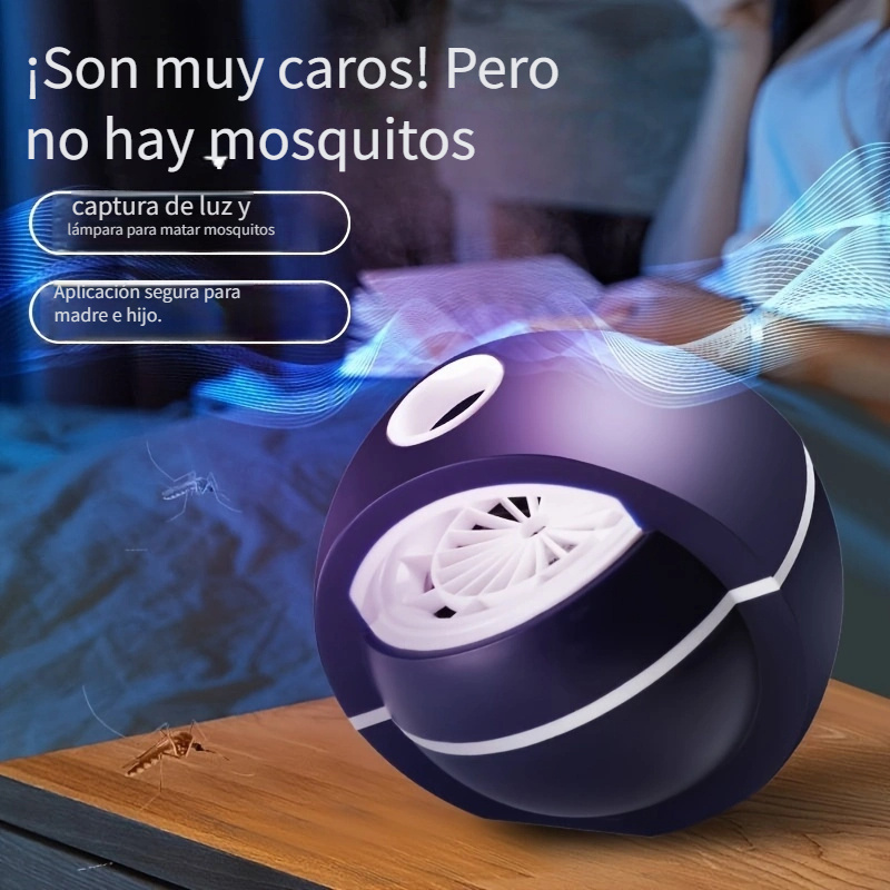 Matamoscas Eléctrico Diseño Raqueta, Funcionamiento Alimentado Baterías (no  Incluidas) - ¡descansa Tranquilamente Noches Sin Mosquitos! -  Electrodomésticos - Temu Chile