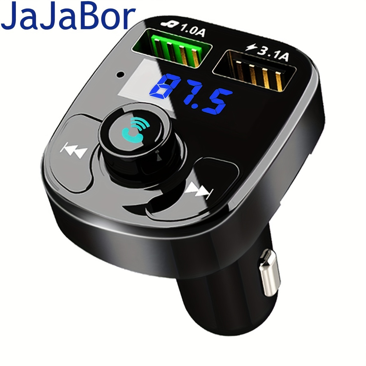 5V/3.1A Bluetooth FM Transmitter Car Charger Wireless Bluetooth FM Radio  Adapter Music Player - China Car Charger and FM Transmitter Car Charger  price