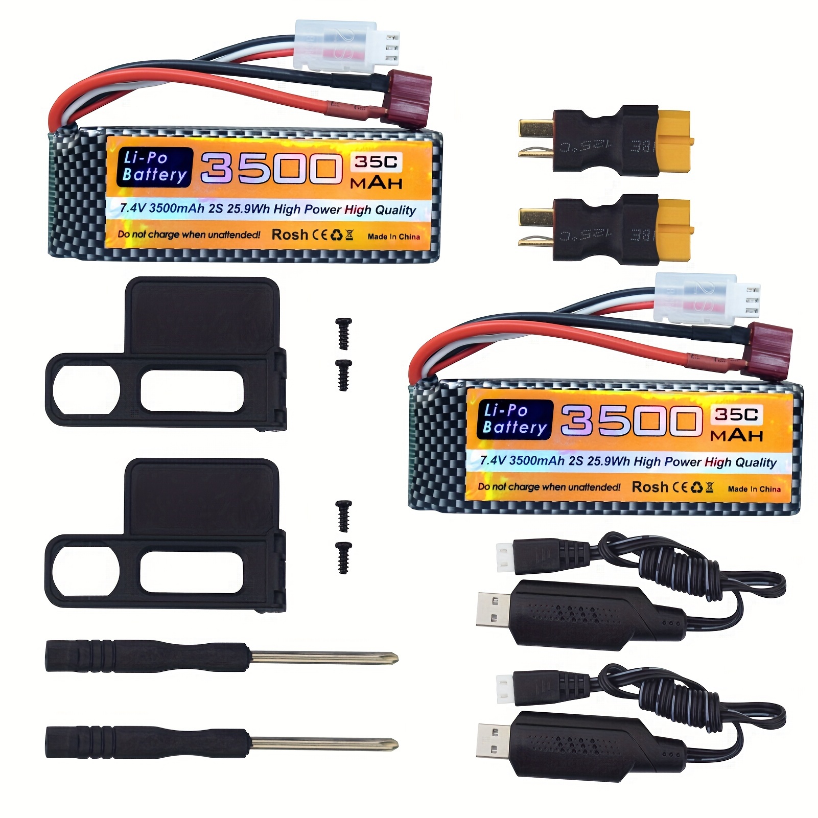 Accu LIPO pour appareil radiocommandé Combo Pack 2 Chargeur + LiPo -  Scientific-MHD