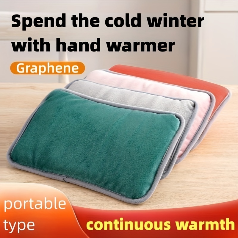  Rechargeable Hot Water Bottle Portable Electric USB Hot Water  Bag with Plush Cover Winter Hand & Feet Warmer Hot Water Pouch for  Menstrual Cramps or Muscle Aches & Back Pains Xmas