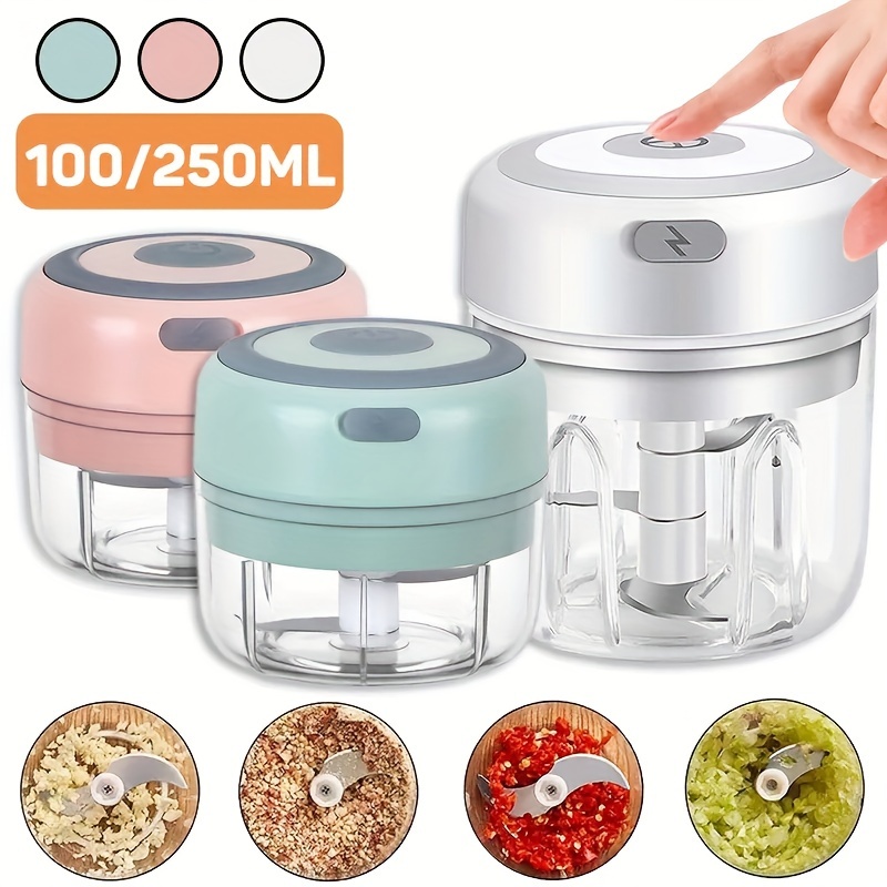 Rae Dunn Electric Mini food Chopper - USB Rechargeable, Portable Cordless  new
