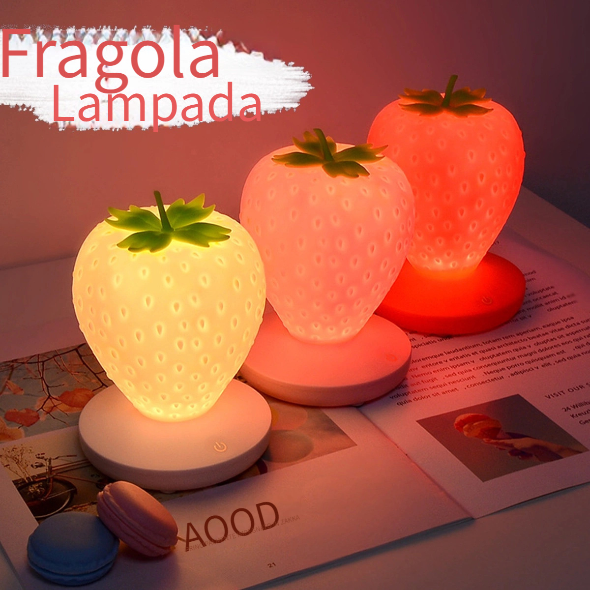 Luci Fragola - Spedizione Gratuita Per I Nuovi Utenti - Temu Italy