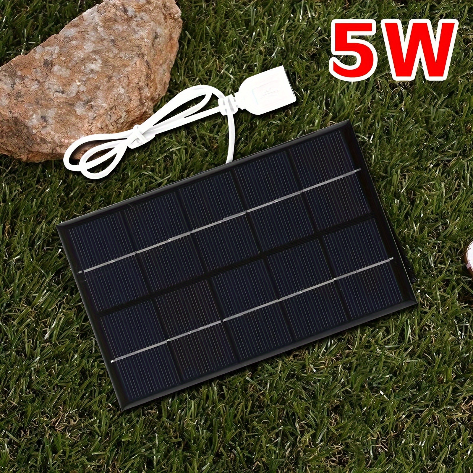 ECO-WORTHY Panel Solar Portatil 100W 12V Plegable Placa Solar Portatil con  Soporte Ajustable, para Estación de Energía, Camping, RV, Caravana, Jardín  : : Industria, empresas y ciencia