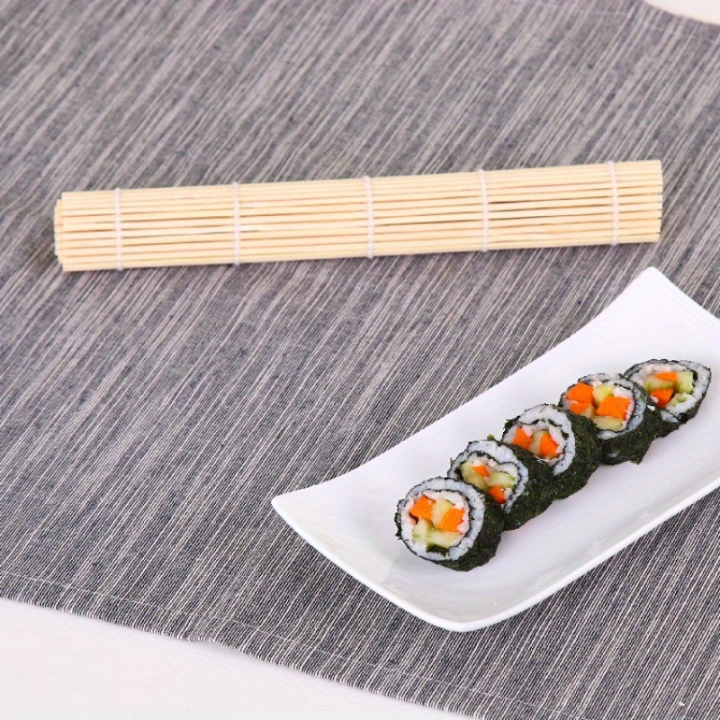 Portable DIY Silicone Sushi Roller Mats Washable Reusable Sushi Roll Mold  Mat Japanese Food Rolling Rice