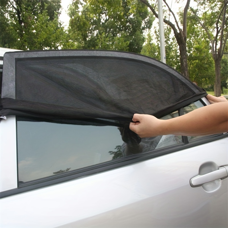 Magnetkarte Auto-Seitenscheibe Seitenfenster, für STRAX H1 Visier-Vorhang  Abdeckung Isolierung Sonnenschutz Auto Zubehör,2triangularwindows