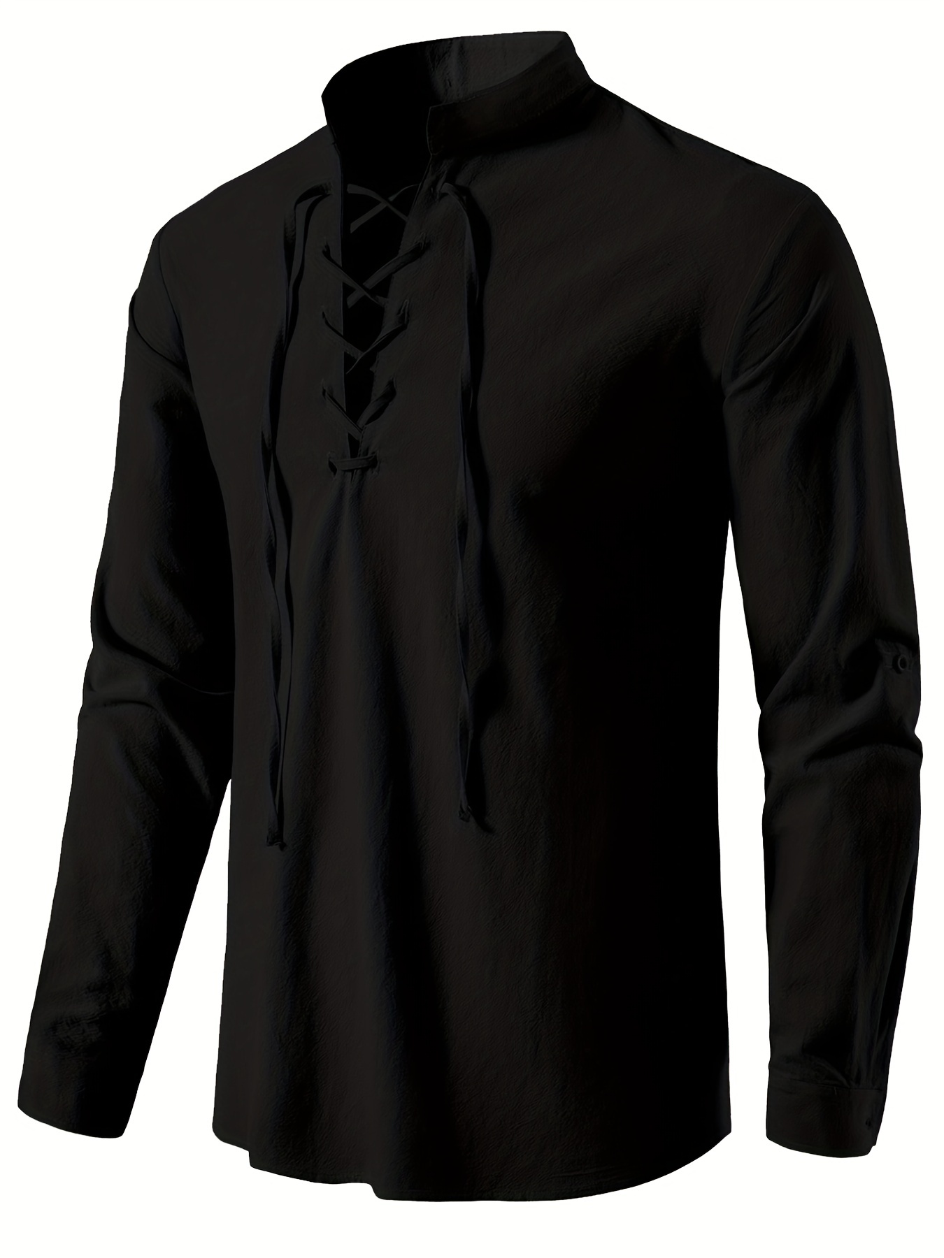 Plus Size Men's Vintage Style Shirt Medieval Pirate Shirt - Temu