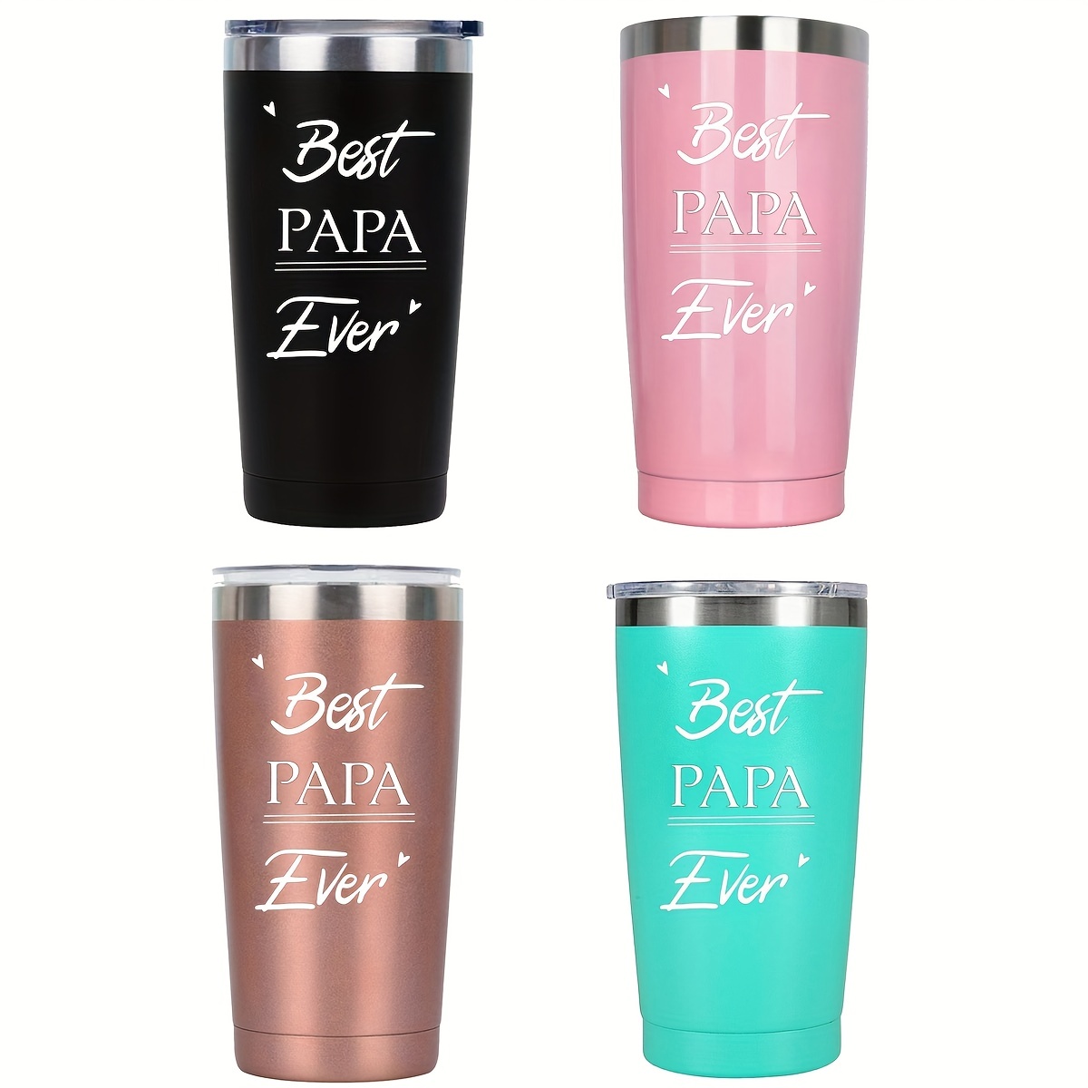 TERMO PAPA 30oz Stainless Tumbler Coffe Mug Father's Day Gift