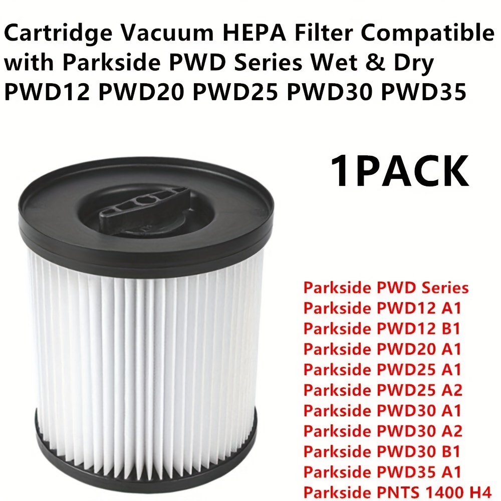 Filtro de cartucho compatible con Karcher Wd2.200 Wd3.500