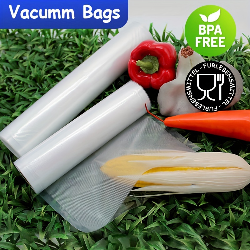 Vacuum Sealer Bags, Food Vacuum Sealer Bags For Vac Storage Meal Prep Sous  Vide, Food Preservation Sealed Bag, Transparent Household Reusable Vacuum  Sealer Bag, Home Kitchen Supplies - Temu