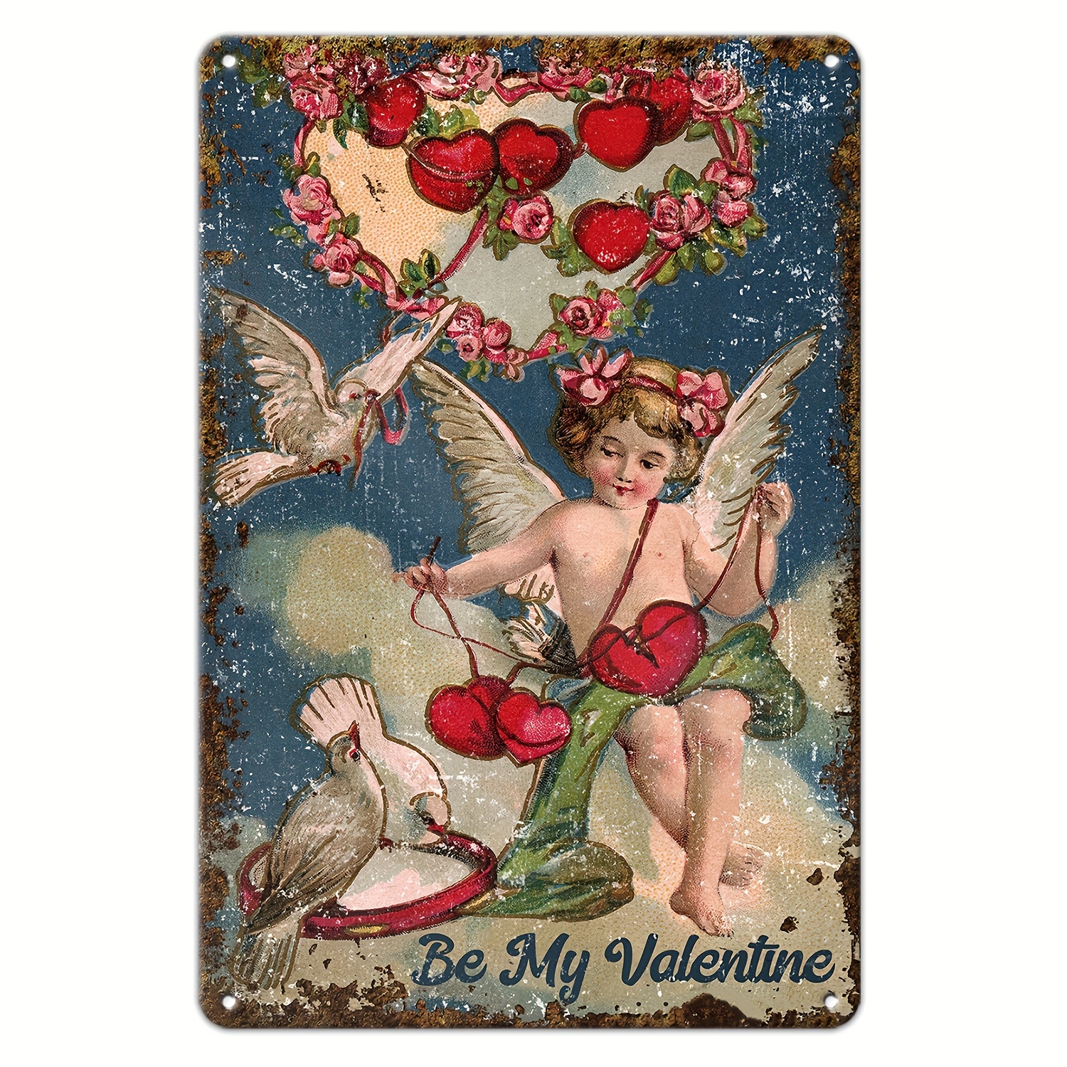 Be my Valentine TWD' Poster, picture, metal print, paint by akyanyme dotcom