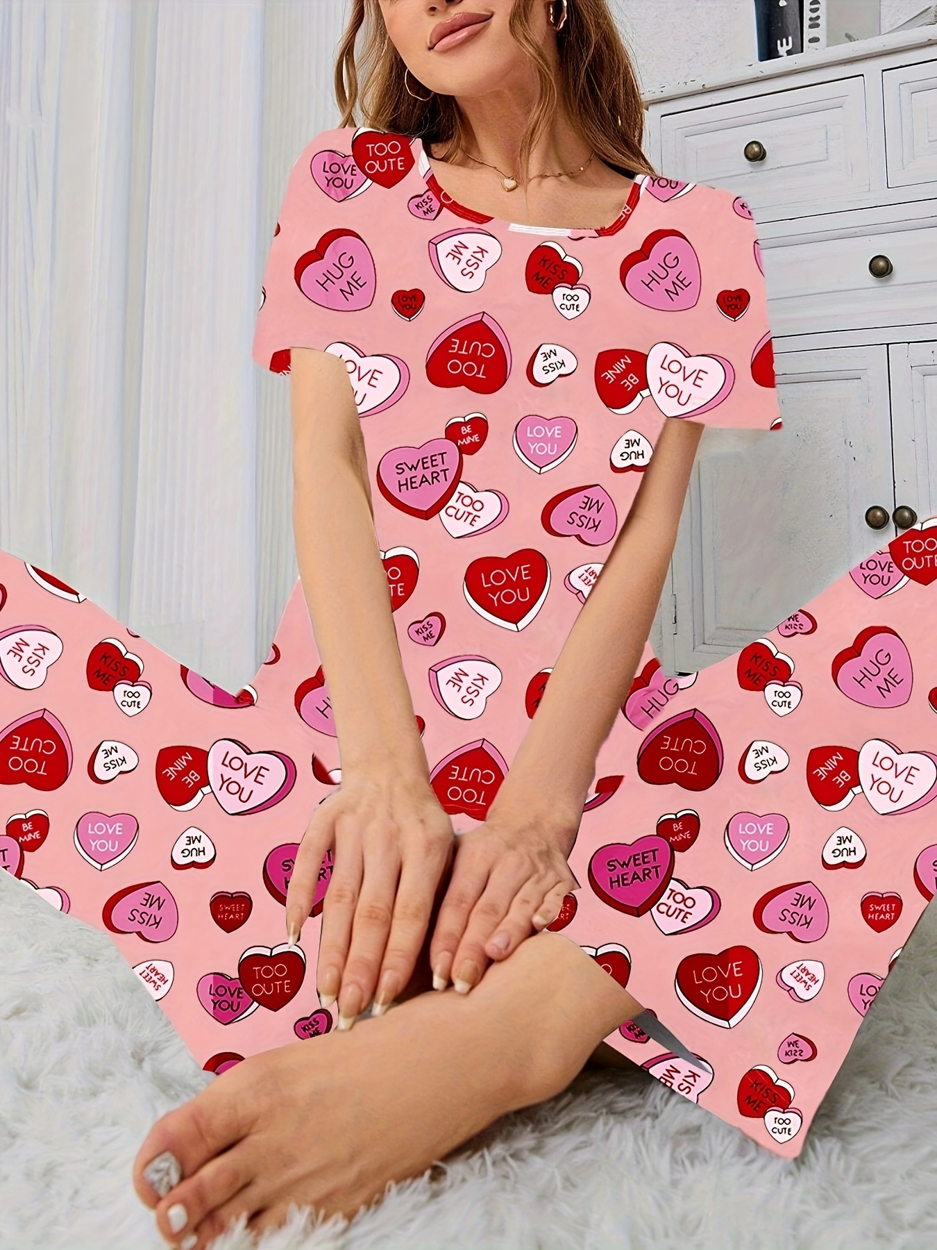 Valentines Pajamas Temu