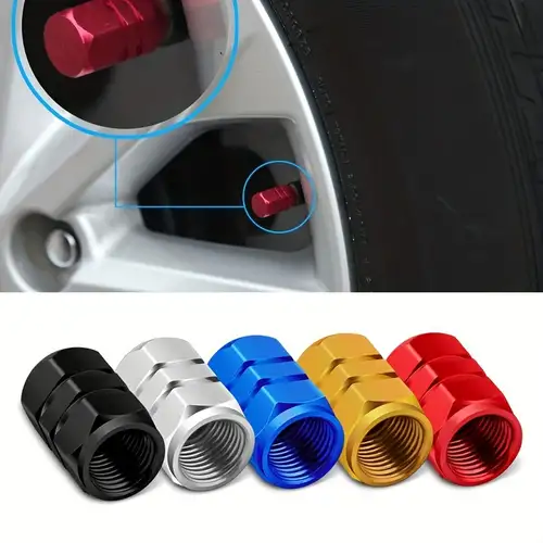 2/4 Pcs tappi per valvole per pneumatici per Auto luminosi copriruota per  cerchioni per pneumatici