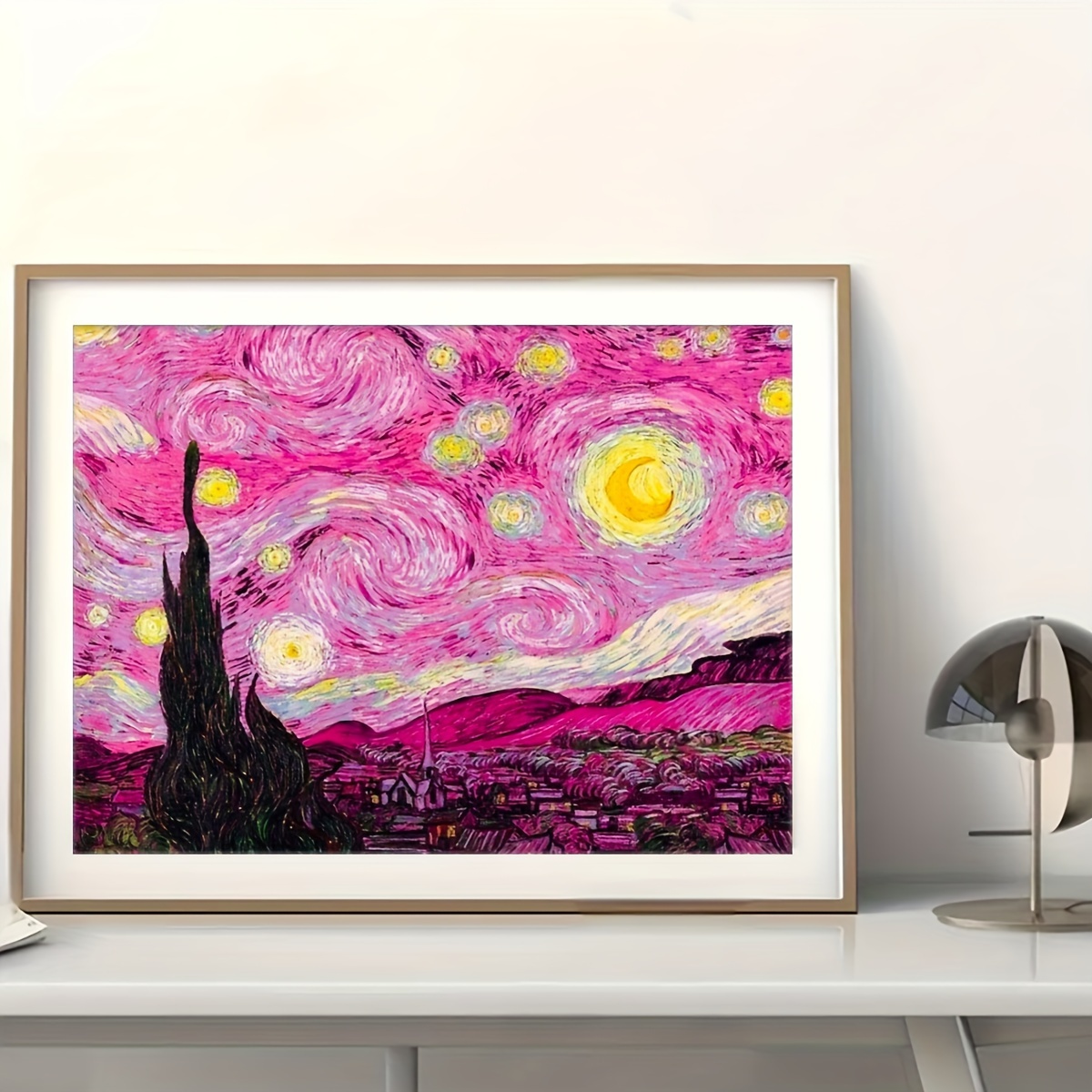DIY 5D Diamond Embroidery Abstract Oil Painting Van Gogh Art Starry Night  diamond painting Square/Round Drill Resin Home Decor - AliExpress