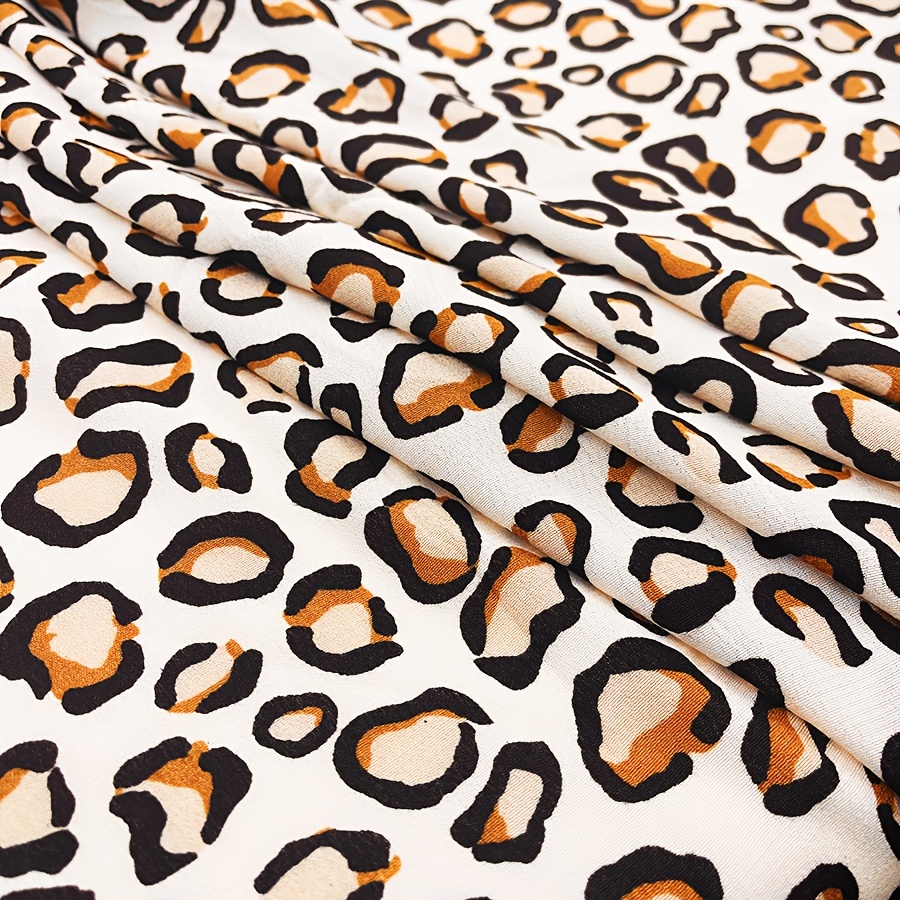 Stylish Leopard Print Brifs High Waisted Breathable Fabric - Temu