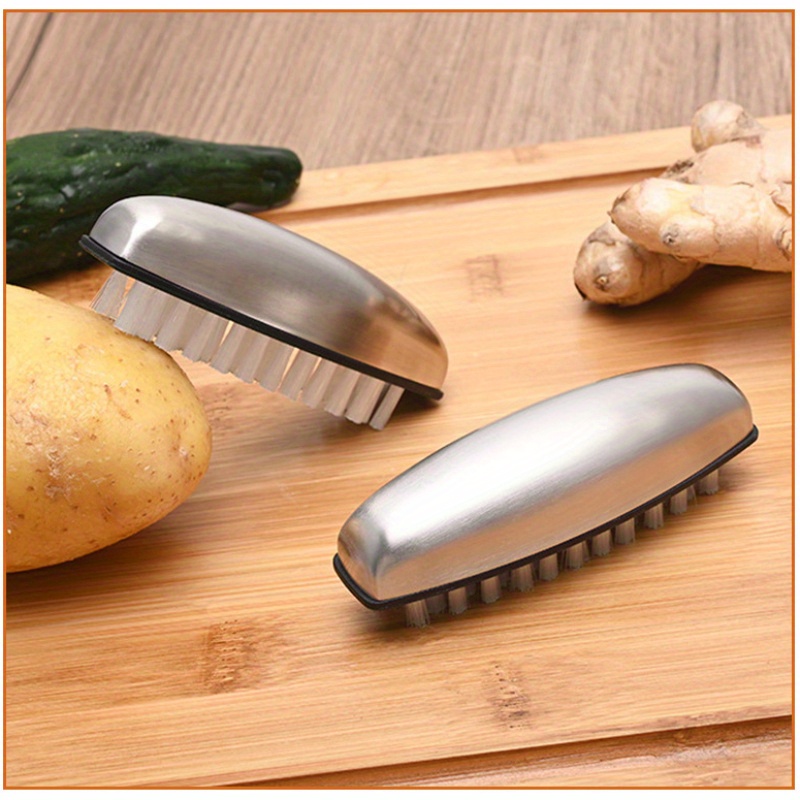  Fruit and Vegetable Brush Scrubber for Potato Veggie Brushes  Food Cleaning Brush in Home Kitchen Restaurant : Home & Kitchen